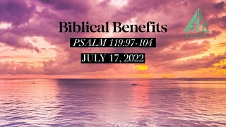 Berea Baptist Church Sermon Biblical Benefits