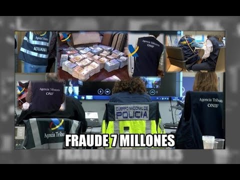 Fraude de 7 millones de euros, banda china - Aduanas SVA