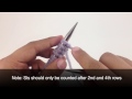 How to Knit the Zig Zag Openwork Stitch {English Style}