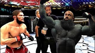 Ufc 4 | Khabib Nurmagomedov Vs. Black Tattoo Bodybilder Ea Sports Ufc 4 Epic Fight