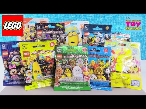 Watching video Lego Mega Construx Palooza Batman Disney Monsters & More Toy Review | PSToyReviews