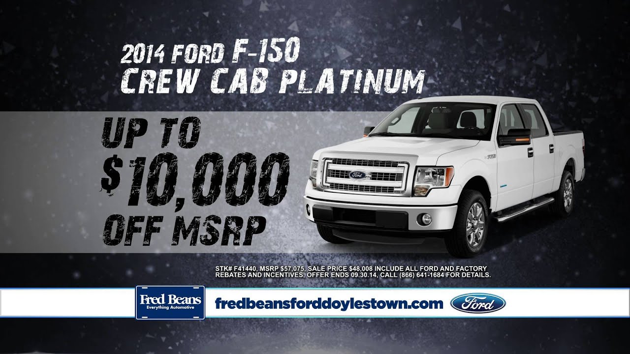 Ford F 150 America s Truck Fred Beans Ford Doylestown