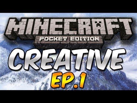 Watch SNOW CASTLE!!! - Creative Mode Minecraft Pocket Edition - Ep.1