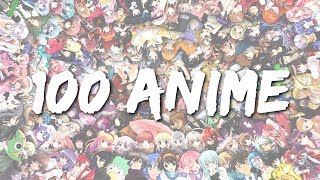 100 ANIME in Poche Parole?SPECIAL 10.000?
