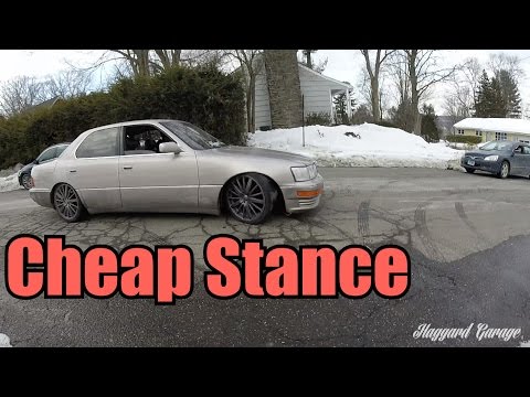 Как сделать stance автомобиль