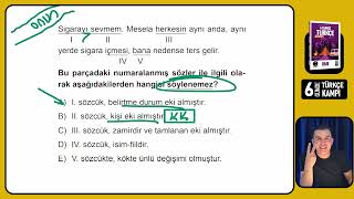 7.Gün Dil Bilgisi Karma Soru Çözüm Kapsamlı Tyt Kamp 2025