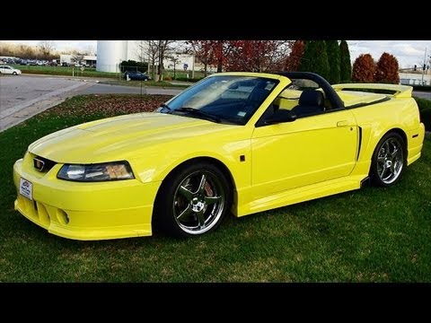 Supercharged 2001 Roush Stage 3 Mustang Convertible