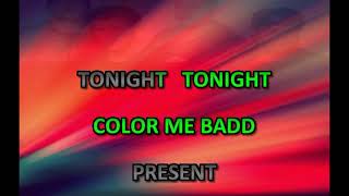 Watch Color Me Badd Tonight Tonight video