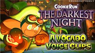 All Avocado Cookie Voice Clips Cookie Run The Darkest Night Lines Courtenay Taylor English
