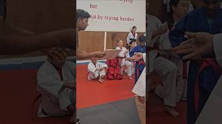 My Black Belt Test