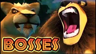 Madagascar All Bosses Boss Fights Pc, Ps2, Gamecube, Xbox