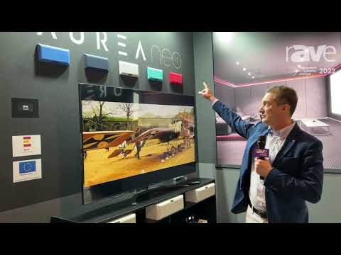 ISE 2022: Aurea Speakers Discusses NEO Home Cinema Speaker System
