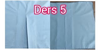 Pi̇li̇kaşe Nasil Di̇ki̇li̇rhow To Sew Pleat Stamp