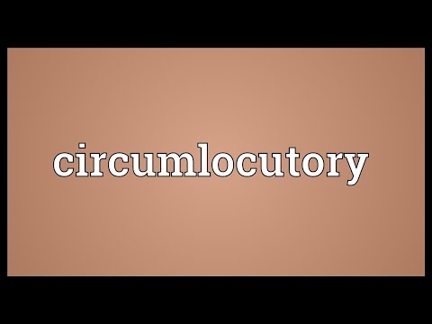 Header of circumlocutory