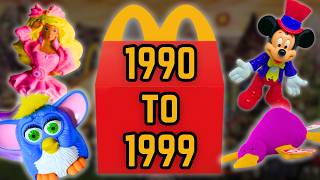 Every Mcdonalds Happy Meal Ever 1990 To 1999