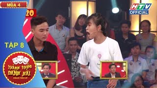 HTV THÁCH THỨC DANH HÀI MÙA 4 | Đôi bạn tuổi teen chọc cười Xìn Giang | TTDH #8 FULL | 10/1/2018