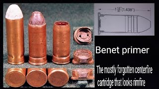Benet Primer Mostly Forgotten Centerfire Cartridge That Looks Like A Rimfire Cartridge.