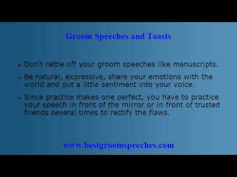 father groom speech free