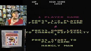 Hangly Man For Atari 5200 - Game Play