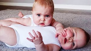 Funny Baby and Cats Moments - Funny Cute Video 01
