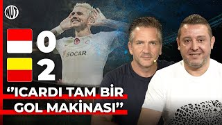 Antalyaspor 0 - 2 Galatasaray Maç Sonu | Nihat Kahveci, Nebil Evren | Gol Makina