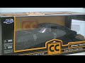 精巧なモデルカー シボレー コルベット スティングレイ 黒 CHEVROLET CORVETTE STING RAY BLACK 1963 Jada Toys　1