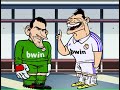 cristiano ronaldo y casillas se pelean por el mundial (marca toons)