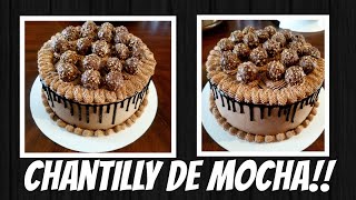 Chantilly de moka /mocha!😋😋😋😋
