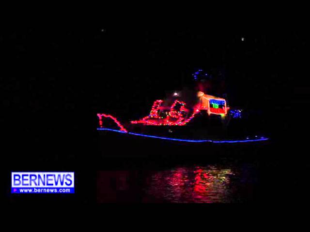 Tribute To Mandela In Bermuda Boat Parade, Dec 7 2013