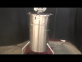 Mixer Direct 60 GAL 304 Stainless Steel Single Wall Tank Demonstration