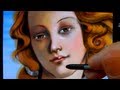 Drawing a Venus Face with the Phone, Time Lapse