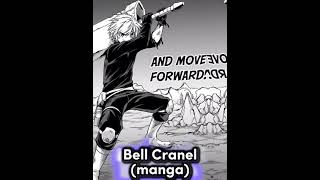 Bell cranel anime vs Bell manga #danmachi #capcut #edit #anime #manga