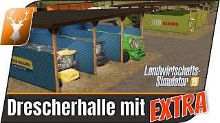 Ls19 Modvorstellung Drescherhallen Mit Extra Von Cj Farming Ls19 Mods