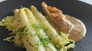 Spargel so schmeckt er viel besser, Schneekartoffeln Hühnerfleisch ASMR