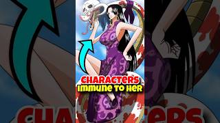 Every Character Immune To Boa Hans Devil Fruit
