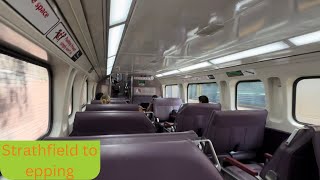 Strathfield To Epping On A V Set Express Service My First Voice Reveal