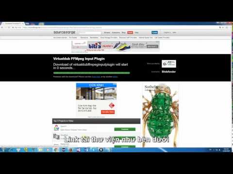 Hướng dẫn mở file MP4,MKV bằng VirtualDub