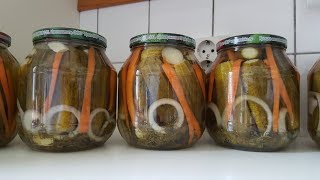Огурцы по болгарски. Огурцы по болгарски.