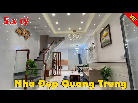 Bán nhà Gò Vấp | Sở hữu ngay nhà đất Gò Vấp đường Quang Trung 5 x 10m giá chỉ 5.75 tỷ