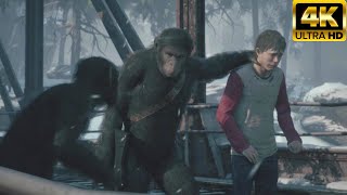 Apes Vs Humans Final Battle Scene (2024) - Planet Of The Apes
