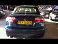 SAAB 9-3 2.0T AERO CONVERTIBLE AUTO BLUE
