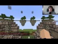 WAUW WAT EEN FAAL! - Minecraft Skywars