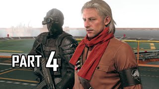 Metal Gear Solid 5 The Phantom Pain Walkthrough Part 4 - Revolver Ocelot Life Tips (PS4 Gameplay)