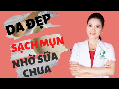 DA ĐẸP SẠCH MỤN BẤT NGỜ KHI ĐẮP MẶT NẠ BẰNG SỮA CHUA KHÔNG ĐƯỜNG 11 chuyengiatrimunnguyenngocgiao