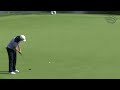Justin Rose excites the crowd with a 24-foot birdie putt at Bridgestone