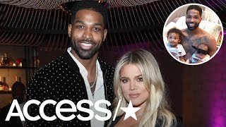 Khloe Kardashian's BF Tristan Thompson Shares First Photos Of His Daughter True & Son Prince Togethe Khloe Kardashian's BF Tristan Thompson Shares First Photos Of His Daughter True & Son Prince Togethe