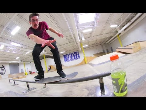 Master Of Bottle Flips / While Skateboarding Challenge!