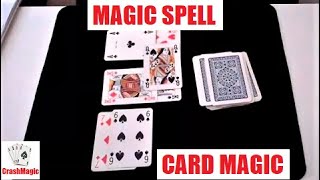 Magic Spell Card Trick Performance And Tutorial