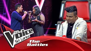 The Battles : Ashen Dion V  Piumi Senanayake | Rolling in the Deep | The Voice Sri Lanka