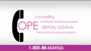 MAKNA Cancer Helpline - 1-800-88-62562